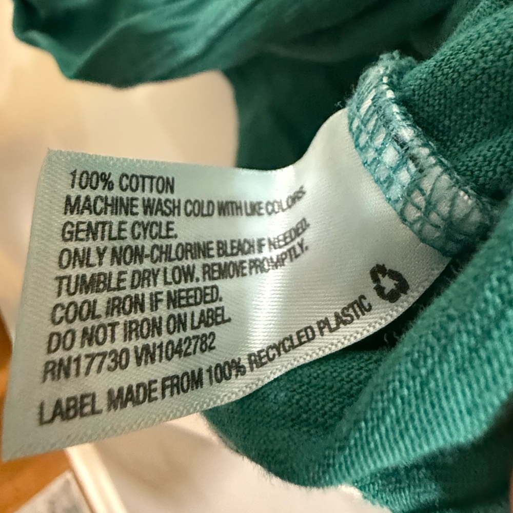 Universal Thread Teal V-Neck Tshirt Dress - Picture 4 of 6